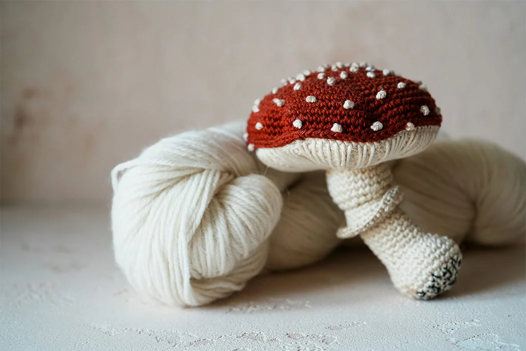 crochet-home-decor-mushroom